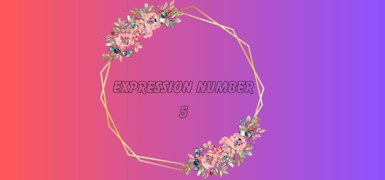 Expression Number 5 Meaning in Numerology