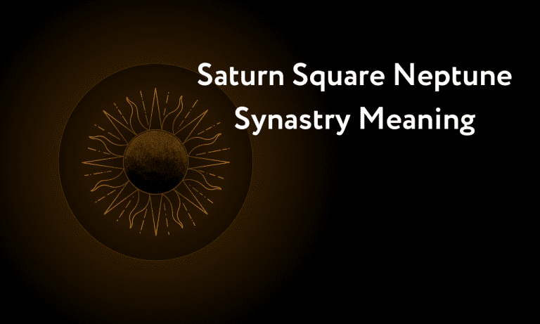 Saturn Square Neptune Synastry Meaning